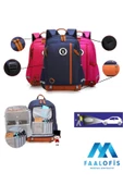 Color Bags Ultra Kalite İç Organizerli Reflektörlü Su Geçirmez Sırt Destekli Okul Çantası B2 - 8