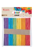 Dağtaş Kırtasiye Ticon Ahşap Çubuk 114x10x2 50'li Renkli thumbnail 7