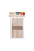 Dağtaş Kırtasiye Ticon Ahşap Çubuk 150x10x1,6 50'li Naturel - 4