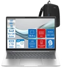 Hp Elitebook 630 G11 Ultra7 155U 64GB Ddr5 2tb SSD 13.3'' Fhd Wuxga Windows 11 Pro Yapay Zeka Destekli Taşınabilir Bilgisayar H9Y7R8ETP018 + Zettaçanta - 1