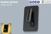 Noas YL85 0732 Siyah Kasa Ronda Led Dekoratif Aplik 3+7W 3200K Gün Işığı - 1