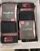 Şirin Erkek Diz Altı Şeker Dinlendirici Çorap 8130 - 6 Adet  Siyah 40-44 thumbnail 1