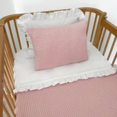 Pike Takımı Bebek Örgü Desen-Koyu Pembe - 3