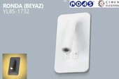 Noas YL85 1732 Beyaz Kasa Ronda Led Dekoratif Aplik 3+7W 3200K Gün Işığı - 2