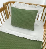 Pike Takımı Bebek Örgü Desen-Haki - 2