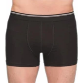 Berrak 1097 Erkek Likralı Esnek Boxer 2 Adet 1415  XL Siyah thumbnail 6