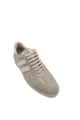 Hakiki Deri Açık Bej Süet Kadın Sneakers - Şıklık ve Rahatlık Bir Arada! - 3