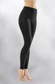 Kota Kadın Penye Elastan Düz Tayt 4000 - 1 Adet  Siyah M thumbnail 2