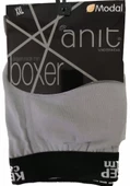3'Lü Anıt 1266 Modal Erkek Renkli Boxer  Gri 2XL thumbnail 1