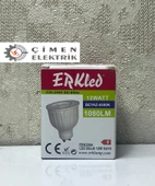 ERKLED ERK 2094 GU10 Lensli Ampül 12W 6500K Beyaz Işık - 1