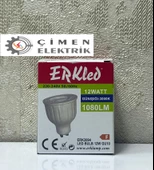 ERKLED ERK 2094 GU10 Lensli Ampül 12W 3000K Gün Işığı - 1