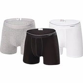 3'Lü ERDEM 1491 ERKEK LYCRALI BOXER  XL Karışık Renk thumbnail 2