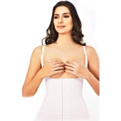 ELİTE LİFE 975 AGRAFLI BEL KORSE  Beyaz L - XL thumbnail 1