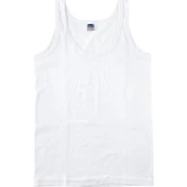 BERRAK ERKEK ÇOCUK ASKILI ATLET 12 Adet   Beyaz 2 No:2-3 Yaş thumbnail 1