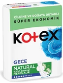 Kotex Gece Natural 14 Gece Hijyenik Ped thumbnail 1