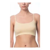Elite Life 851 Kadın Büstiyer İnce Askılı  Ten L - XL thumbnail 1