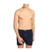 6'Lı Tutku Elit Havlu Bel 1101 Düğmeli Erkek Boxer  Lacivert 2XL - 1