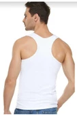 6'Lı TUTKU ELİT 1304 Erkek Rambo Atlet  Beyaz XL - 2