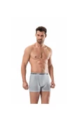 Jiber Erkek Likralı Boxer 6'lı Paket - 156  Gri 2XL thumbnail 2