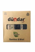 Dündar Erkek Plus Bambu Yün Çorap 5923 - 6 Adet  Karışık Renk 40-44 thumbnail 2