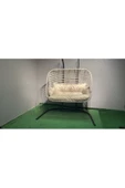 Bahçevari İkili Rattan Salıncak - 3