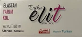 Tutku Elit Kadın Yarım Kol Likralı Fanila Atlet 2202- 2 Adet   Beyaz M - 2