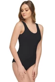 Tutku Elit Kadın Modal Likralı Geniş Askılı Kancalı Body 2005 - 2 Adet   XL Siyah - 1