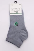 Emre Erkek Bambu Patik Çorap 095 - 6 Adet  Gri 40-44 thumbnail 1