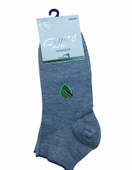 Emre Erkek Bambu Patik Çorap 095 - 6 Adet  Gri 40-44 thumbnail 2