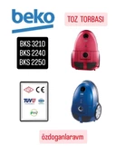 Beko Toz Torbası Bks 2240 Bks 2250 Toz Torbası 10 Adet - 1