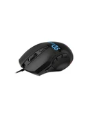 LECOO - MS130 KABLOLU RGB LED AYDINLATMALI 7200DPI MAKRO OYUNCU MOUSE SİYAH - 3