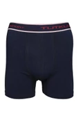 Tutku Erkek Likralı Sporcu  Boxer 0400 - 12 Adet  XL Lacivert thumbnail 9