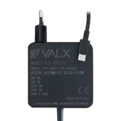 Notebook Adaptör Type-C Otomatik Voltaj 5V/9V/12V/15V/20V 3A Valx LA-20125 - 2