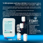 FOMY Antibakteriyel Köpük Sabun Kartuşu Güvenli Derinlemesine Temizlik, Uzun Süreli Hijyen 1000ml - 2