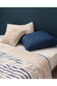Madame ,Coco Sheryl Çift Kişilik Yatak Örtüsü - Bej/lacivert - 3