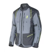 OJ ENDURANCE MOTOSİKLET CEKETİ GRİ/SARI/SİYAH M - 1