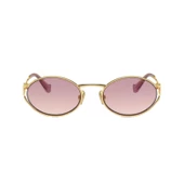 Miu Miu 0MU 52YS 5AK06S54 Metal Kadın Güneş Gözlüğü thumbnail 2