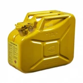 KNC Sarı Metal Yakıt Bidonu 10 Litre - 1