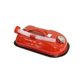 Steweld  Yatay Kırmızı Metal Benzin Bidonu 5 Litre - 1