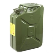 KNC 20 Lt Yeşil Metal Yakıt Bidonu KC020-8G - 1