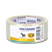Hotmelt Yüksek Kalite Koli Bandı 45mmx100m Şeffaf - 1
