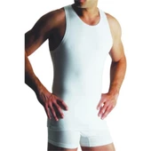 3'Lü Yıldız -315-316 Erkek Bambu Atlet  Beyaz M thumbnail 1