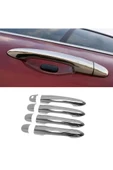 Renault Megane 2 Krom Kapı Kolu 4 Kapı 2002-2009 Paslanmaz Çelik - 1