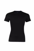 Yıldız Erkek Sıfır Yaka Lycralı T-shirt Fanila 3'Lü Paket -90-91-92  Siyah M - 2