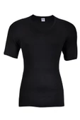 Yıldız Erkek Ribana V yaka Body Atlet - 1 Adet  Siyah 2XL - 2