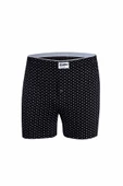 Yıldız Erkek Pamuklu Havlubel Düğmeli Desenli Boxer 43 - 6 Adet  2XL Karışık Renk - 6