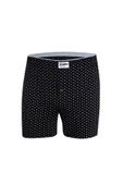 Yıldız Erkek Pamuklu Havlubel Düğmeli Desenli Boxer 43 - 6 Adet  2XL Karışık Renk - 4