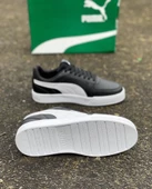 Puma caven  siyah beyaz ünisex spor ayakkabı - 2