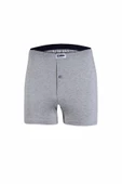 Yıldız Erkek Penye Havlu Bel Düz Boxer 43 -  9 Adet  M Gri thumbnail 5