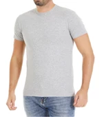 Yıldız Erkek Doktor Yaka Ribana Atlet Fanila 55/57 - 6 Adet  Gri S thumbnail 2